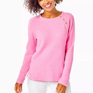 NWT Lilly Pulitzer Pippin Sweater size XS in Mandevilla Baby Pink